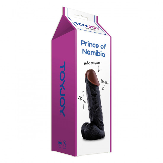 ToyJoy Prince Of Namibia Dildo Zwart