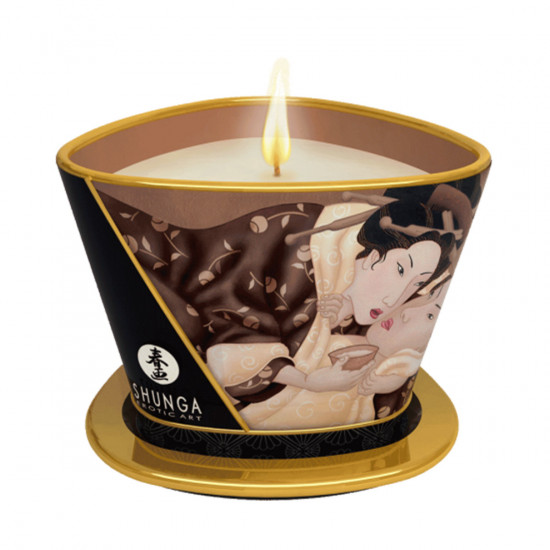 Shunga Candle - Chocolate Excitation - Massage Kaars - 170 ml
