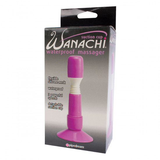 Suction Cup Wanachi Massager Mini Vibrator Roze