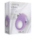 Mae B Lovely Vibes Stylish Soft Touch C-Ring Cockring Paars