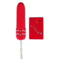 Crystal Mini Vibe Vibrator Rood