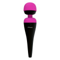 PalmPower Recharge Massage Vibrator Zwart/Roze