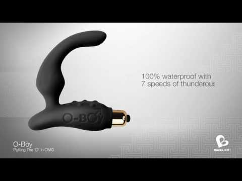 Rocks-Off O-Boy Anaal Vibrator Blauw