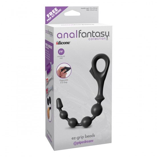 Anal Fantasy Ez-Grip Beads Anaal Kralen Zwart