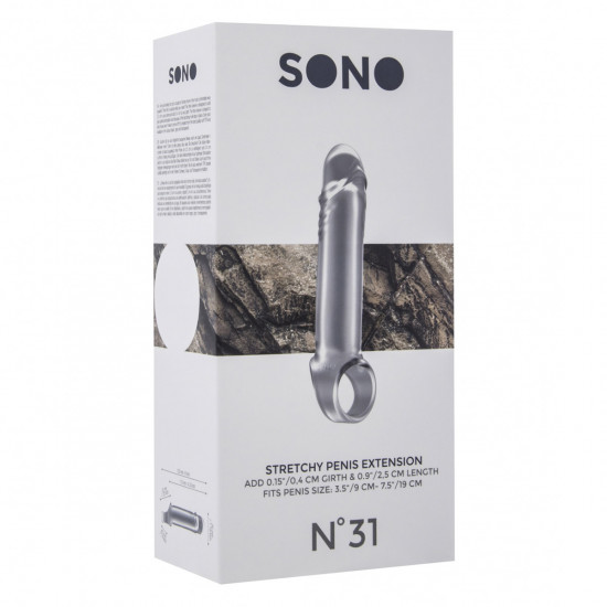 Sono Stretchy Penis Extension No. 31 Transparant