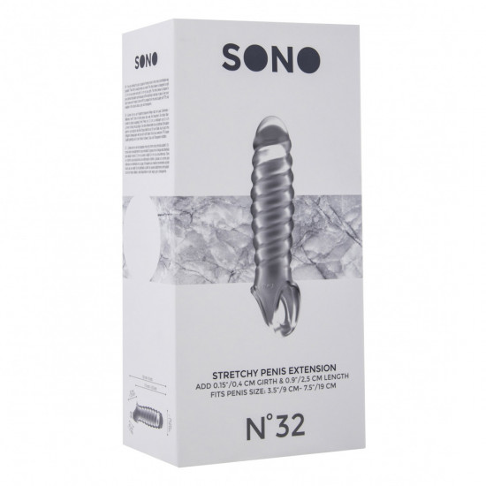 Sono Stretchy Penis Extension No. 32 Transparant