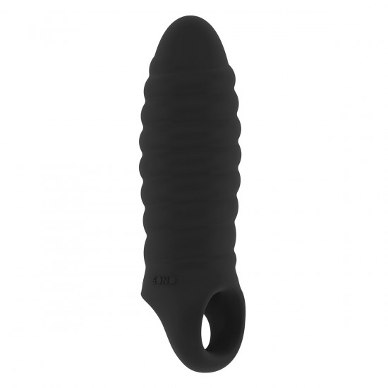 Sono Stretchy Thick Penis Extension No. 36 Zwart