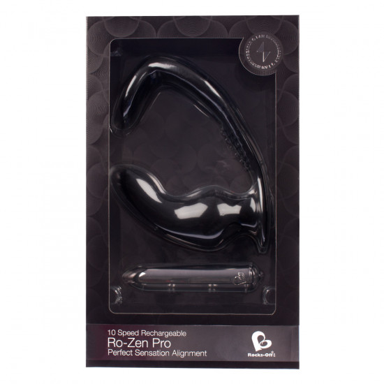 Rocks-Off Ro-Zen Pro Anaal Vibrator Zwart