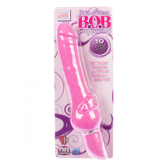Pure Silicone B.O.B Vibrator Roze