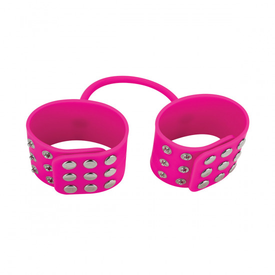 Ouch! Silicone Cuffs Handboeien Roze