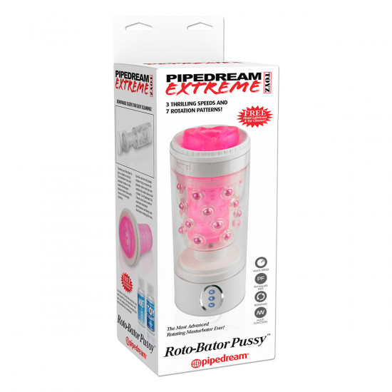 Extreme Roto-Bator Pussy Masturbator Roze
