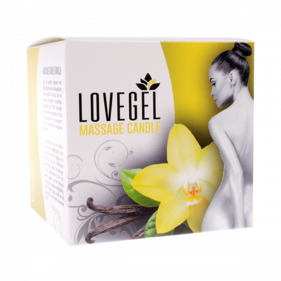Lovegel Massage Kaars Vanille