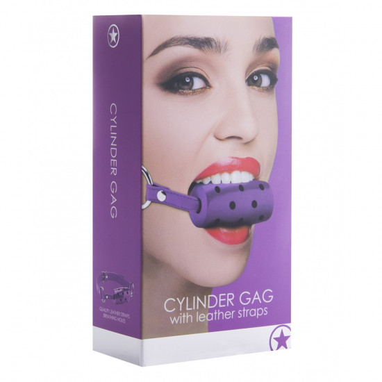 Ouch! Cylinder Gag Paars