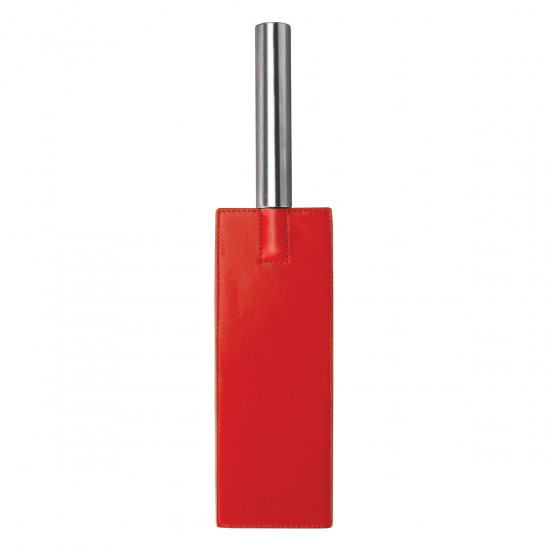 Ouch! Leather Paddle Rood