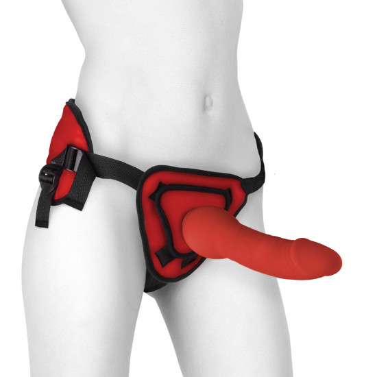 Ouch! Deluxe Silicone Strap-On Rood