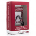 Ouch! Adjustable Tepel Klemmen Rood