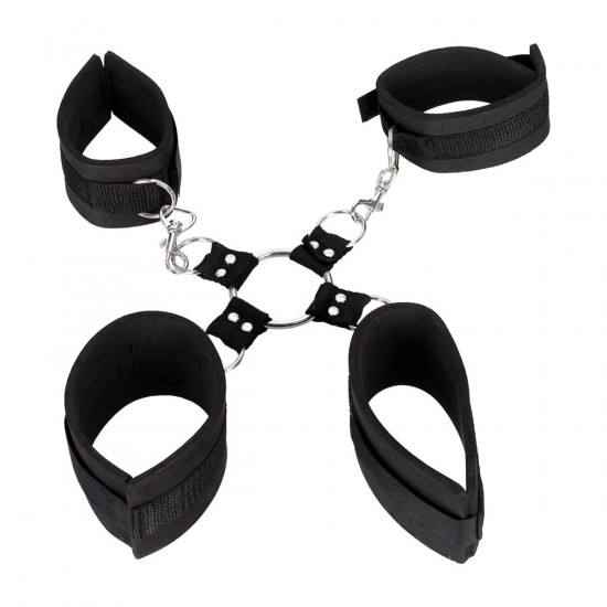 Extreme Hogtie Boeien Set Zwart