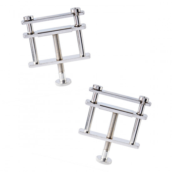 Fetish Nipple Vises Tepelklemmen Zilver