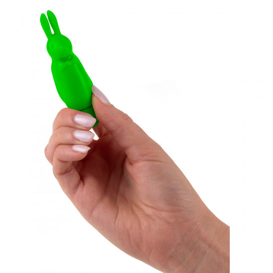 Neon Lil' Rabbit Mini Vibrator Groen