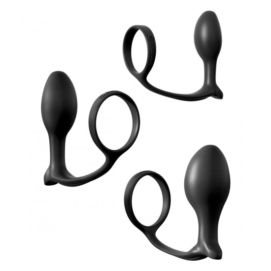 Anal Fantasy Ass-Gasm Trainer Trio Set Zwart