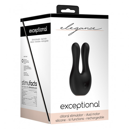 Elegance Exceptional Stimulator Zwart