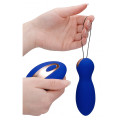 Elegance Purity Vibrerend Eitje + Stimulator Blauw