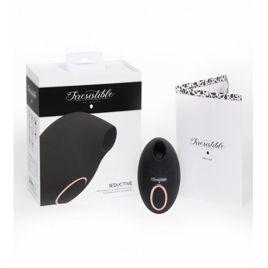 Irresistible Seductive Luchtdruk Stimulator Zwart