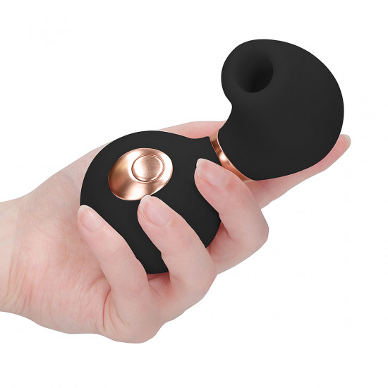 Irresistible Invincible Luchtdruk Stimulator Zwart