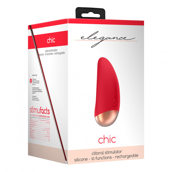 Elegance Chic Stimulator Rood