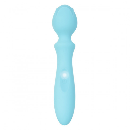 Evolved Pocket Wand Massage Vibrator Licht Blauw