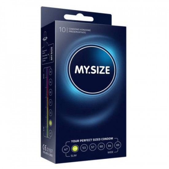 MySize Condooms 10 Stuks Maat 49
