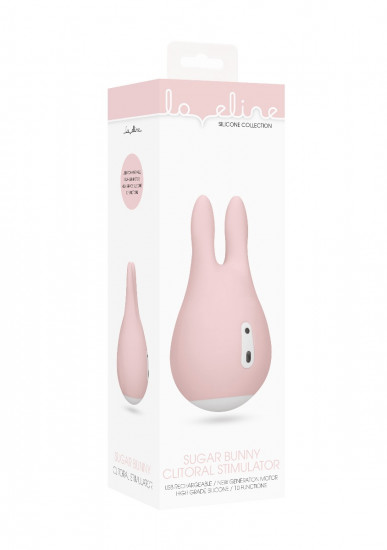 Loveline Sugar Bunny Clitoris Stimulator Licht Roze
