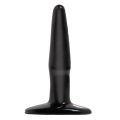 Basix Rubber Works Mini Buttplug Zwart