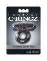 C-Ringz Vibrating Super Ring Cockring Zwart