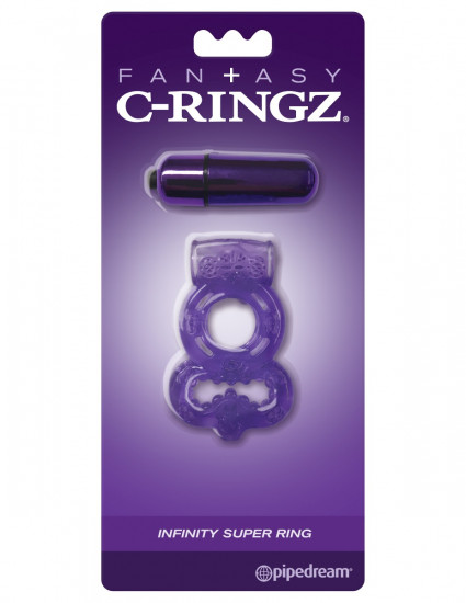 C-Ringz Infinity Super Ring Cockring Paars
