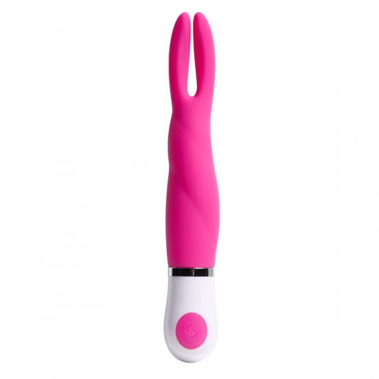 Adam & Eve Eve's Lucky Silicone Bunny Clitoris Stimulator Roze