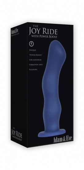 Adam & Eve Joy Ride With Power Boost Vibrator Blauw