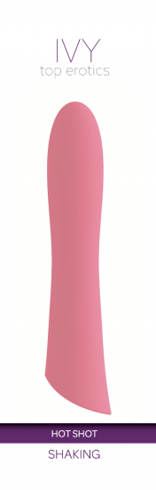 Ivy Hot Shot Shaking Vibrator Licht Roze