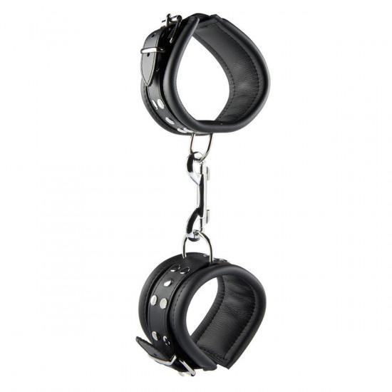 Hidden Desire Lederen Enkelboeien Zwart