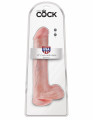 King Cock 13 Inch Cock with Balls Dildo Blank