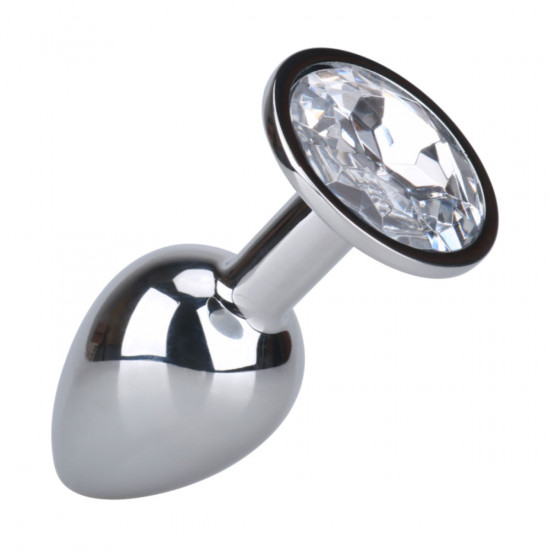 Ohh! Anal Plug Small Zilver/Paars