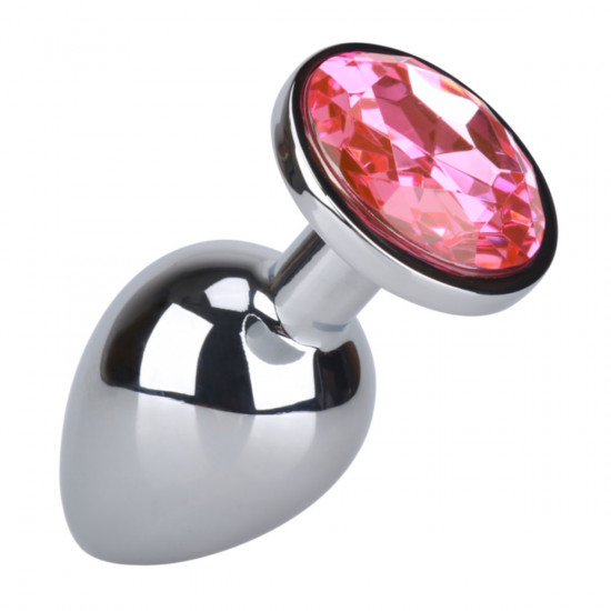 Ohh! Anal Plug Medium Zilver/Roze