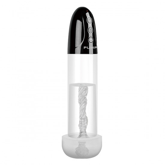 LuvPump Automatische Penis Pomp Masturbator Zwart