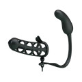 Pretty Love Hercules Cock Cage Met Vibrerende Plug Zwart