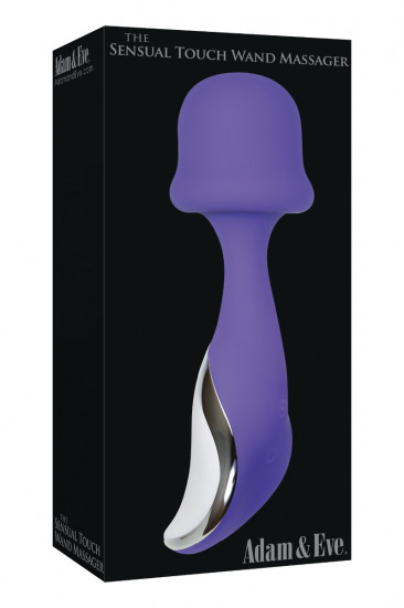 Adam & Eve Sensual Touch Wand Massager Paars