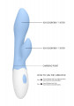 Loveline Sunset G-Spot Vibrator Lichtblauw