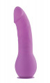 Ouch! Deluxe Silicone Strap-On Set 8 Inch Paars