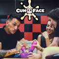 Cum Face Duel Pump Action Penis Game Paars