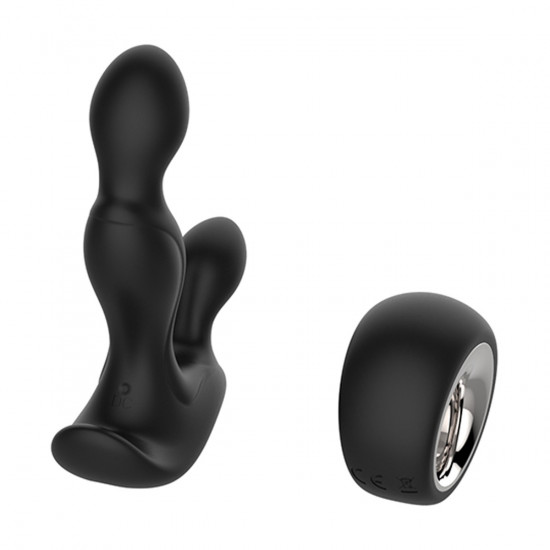 Midnight Magic Kronos Remote Vibrator Zwart
