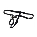 CalExotics Vibrating Lover's Thong With Stroker Beads Zwart